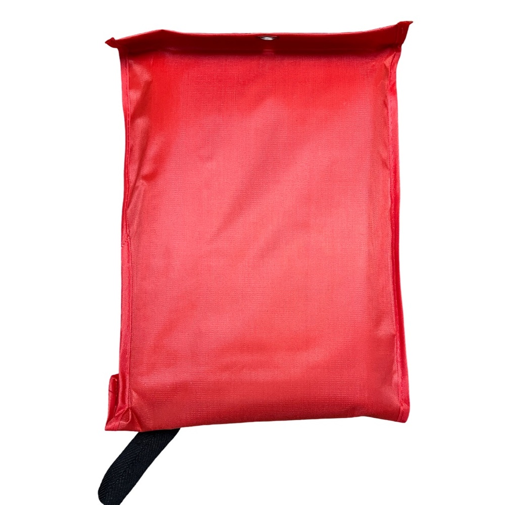 Fire Blanket, NIP, 39”x39”, peace of mind, pull black tabs, show kids to use - Picture 3 of 10